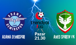 Adana Demirspor – Amedspor maçı saat kaçta? Hangi kanalda?