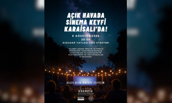 Karaisalı’da açık hava sinema keyfi halkla buluşuyor