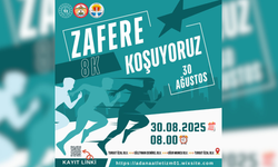 Adana’da “Zafere Koşuyoruz” Etkinliği: 30 Ağustos’ta 8 Kilometrelik Koşu