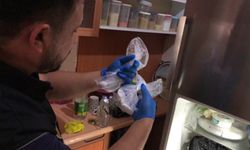 Adana’da bir evin buzdolabında paket paket kokain yakalandı