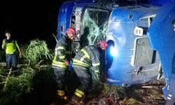Adana’da Otoyolda Kamyon Devrildi: 1 Ölü