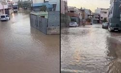 Adana’da Su Borusu Yine Patladı, Mahalle Sulara Teslim Oldu