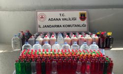 Adana’da yarım ton kaçak alkol ele geçirildi: 3 gözaltı