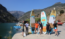 Adana’nın su sporlarındaki yeni yıldızı: Paddle Board