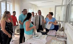 Başkan Karataş, Kadın Kooperatifi Çalışmalarını Yerinde İnceledi