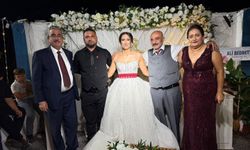 Deniz ile Aytaç’ın en mutlu günü Karataş’ta kutlandı