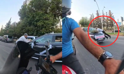 Düğün bahşişi için canını hiçe saydı: 150 metre koşup kaputa atladı