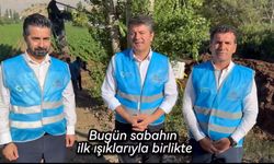 Göreve Döner Dönmez Sahada: Tutdere’den Adıyaman’da  Su Mesaisi