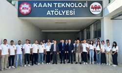 Ülkü Ocakları Genel Başkanı Yıldırım, Kaan Teknoloji Kulübü’nü ziyaret etti