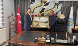 Kaymakam Bedirhan’dan Başkan Aktürk’e nezaket ziyareti