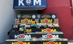 Kaynak makinelerinden 3 bin 250 paket kaçak sigara çıktı