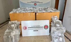 Mersin Limanı’nda tonlarca uyuşturucuya darbe: 587 kilo esrar yakalandı