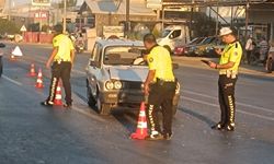 Mersin’de otomobille motosiklet çarpıştı: 2 kişi yaralandı