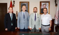 Şahin Bilgiç’ten Bayazıt ve Tüfekçi’ye ‘hayırlı olsun’ ziyareti
