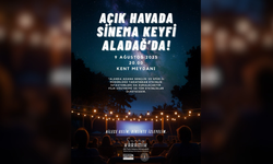 Aladağ’da Açık Hava Sinema Keyfi