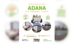 TDV Adana Kız Öğrenci Yurdu Ön Kayıtları Başladı