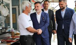 Tamer Dağlı’dan Sarıçam’da esnaf ziyareti