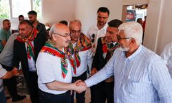 Vali Köşger, Kızıldağ Karakucak Güreşleri öncesi vatandaşlarla buluştu