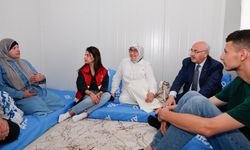 Vali Köşger’den Gazze’den Gelen Ailelere Destek Ziyareti