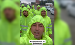 29. gün! Gençlerden tutuklu belediye başkanları için özgürlük yürüyüşü