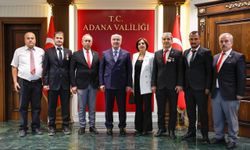 Adana Valisi Köşger Şehit ve Gazi Derneklerini Ağırladı