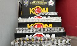 Adana’da kaçak sigara operasyonunda 3 zanlı tutuklandı