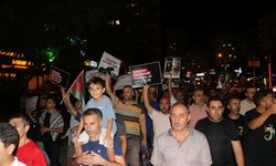 Adana'da Küresel Sumud Filosu'na Destek Yürüyüşü Yapıldı