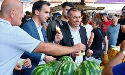 Güngör Geçer Semt Pazarında Talepleri Dinledi