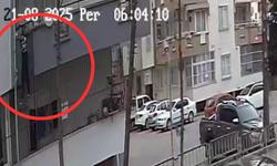 Hırsızlık yapmak için bir binaya örümcek adam gibi tırmandı: O anlar kamerada