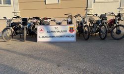 Jandarmadan motosiklet operasyonu: 8 araç ele geçirildi