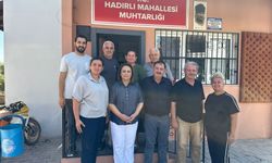 Şevkin, Hadırlı Mahallesi’nde vatandaşlarla buluştu