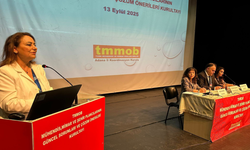TMMOB Kurultayı’nda Müzeyyen Şevkin’den güçlü mesajlar