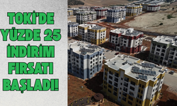 TOKİ’den ev sahiplerine büyük müjde: Yüzde 25 indirim fırsatı başladı!
