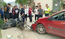 Kozan’da Can Pazarı: Otomobil ile Motosiklet Çarpıştı!