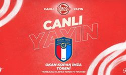 Okan Kopan'ın imza töreni TOROS TV'de