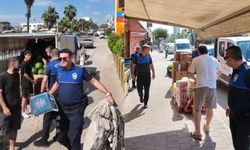 Adana’da Kozan Caddesi’nde kaldırım işgaline geçit verilmedi