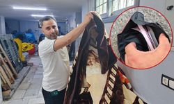 Adana'da yıkanması için verilen battaniyeden servet çıktı