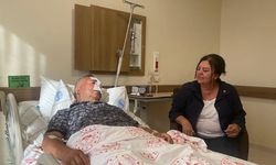 Akkan'dan saldırıya uğrayan muhtara geçmiş olsun ziyareti