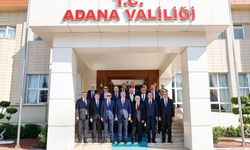 Anayasa Mahkemesi ve Sayıştay Başkanları Adana Valiliği’nde