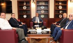 Aras, Çukurova Kalkınma Ajansı Genel Sekreteri Duran’ı ağırladı