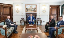 Basın İlan Kurumu Heyetinden Vali Yavuz'a ziyaret