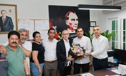 Cafer Boyraz’dan Levent Mahallesi’nin Yeni Muhtarına Ziyaret
