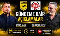 Cafer Elek'in imza töreni Toros TV'de
