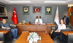 Toros Medya Grubu'ndan Dr. Halil Nacar'a nezaket ziyareti