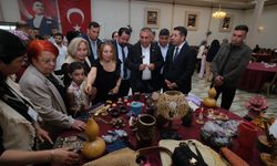 Güngör Geçer'den Feke'de esnaf ve sergi ziyareti
