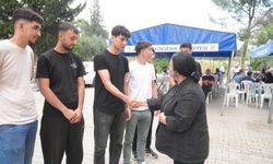 Hasibe Akkan'dan Ahmet Eren Topcu'nun ailesine ziyaret