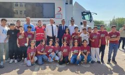 İlçe Millî Eğitim Müdürü İzzettin Aydın’dan kan bağışına destek