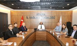 Adana'da sağlık hizmetlerinin geliştirilmesi için kritik toplantı