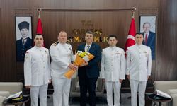 Karataş Kaymakamlığı'na Sahil Güvenlik haftası ziyareti