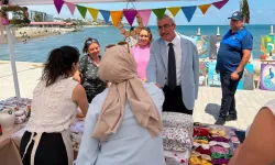 Karataş’ta kadın emeği görücüye çıktı: Hanımeli Pazarı kuruldu